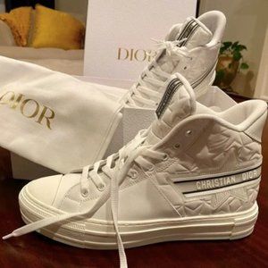 Christian Dior High Top Women’s Sneakers. New. Size 10